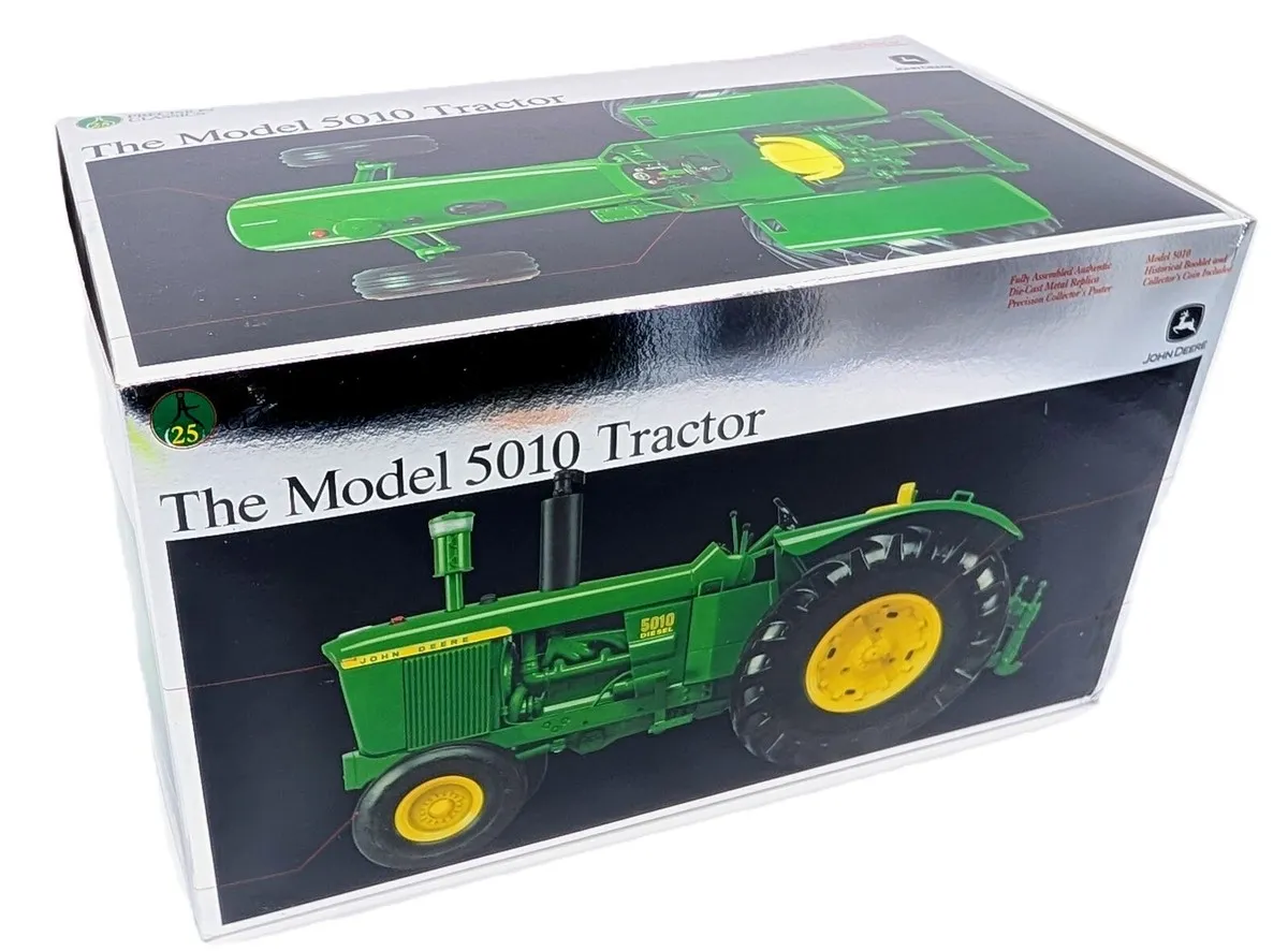 ERTL John Deere Model 5010 Tractor 1:16 die-cast replica, Precision Classics #25, box