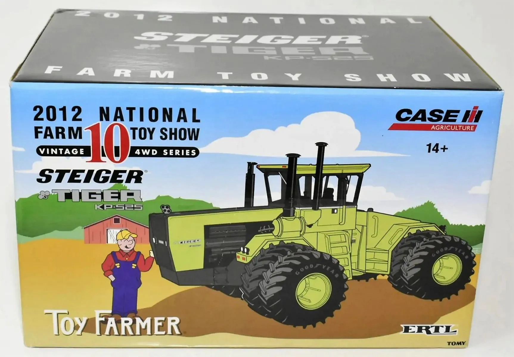 Ertl Steiger Tiger IV (KP-525) 1:32 die-cast replica box, 2012 National Farm Toy Show