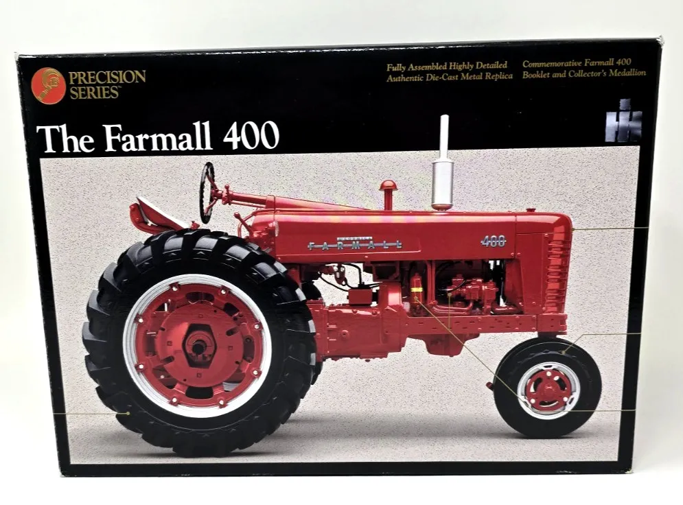 ERTL Case IH Farmall 400 1:16 die-cast replica, Precision Series #13, retail box front