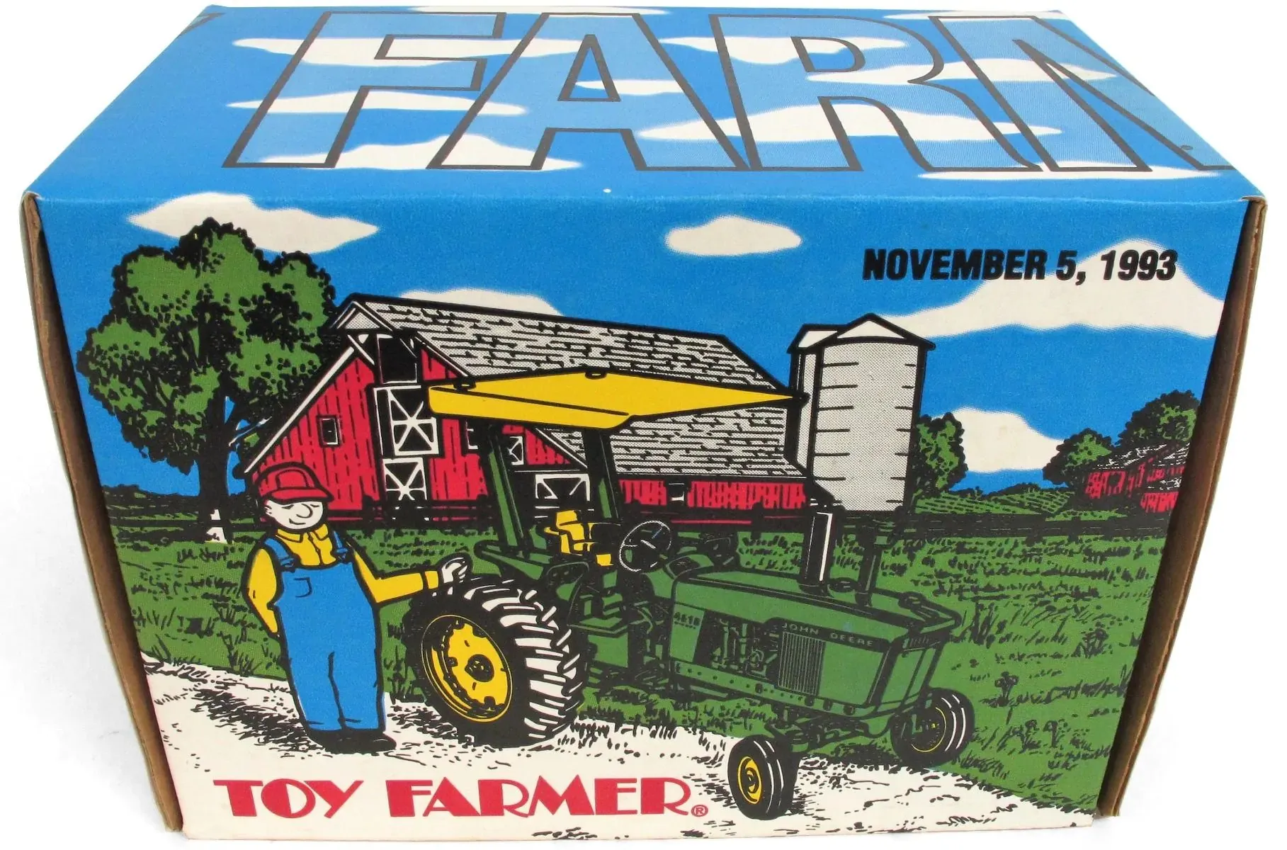 Ertl John Deere 4010 WF Diesel 1:16 die-cast replica box, 1993 National Farm Toy Show