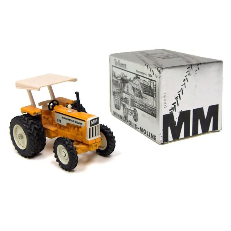Ertl Minneapolis-Moline G750 1:43 die-cast replica with its box, 1994 National Farm Toy Show