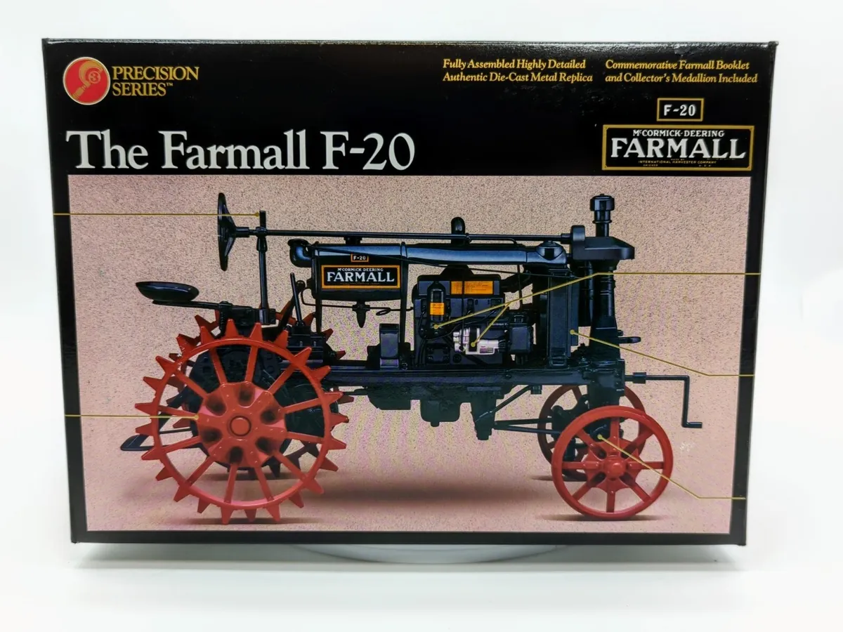 ERTL Case IH Farmall F-20 1:16 die-cast replica, Precision Series #3, retail box front