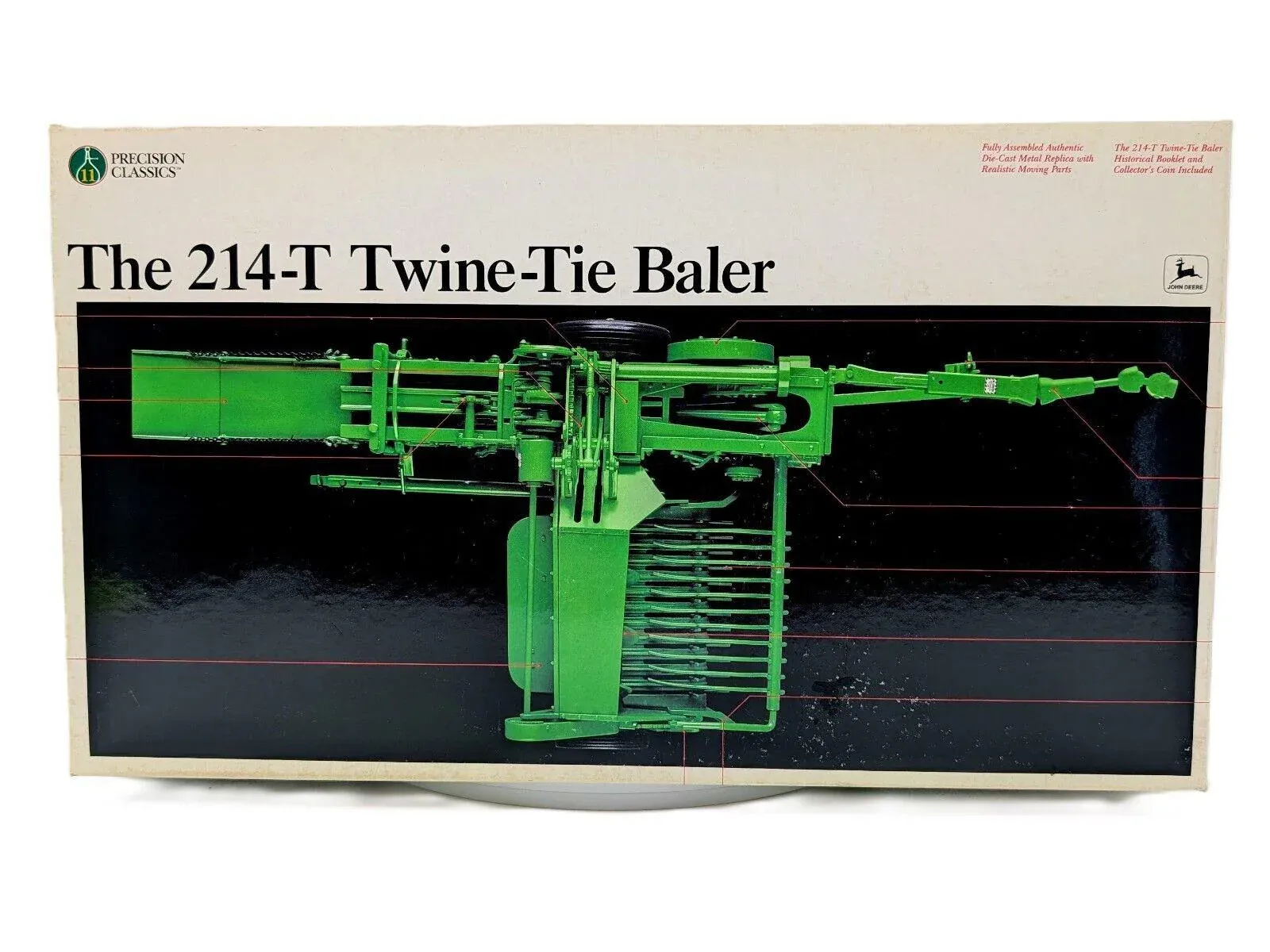 ERTL John Deere Model 214T Baler 1:16 die-cast replica, Precision Classics #11