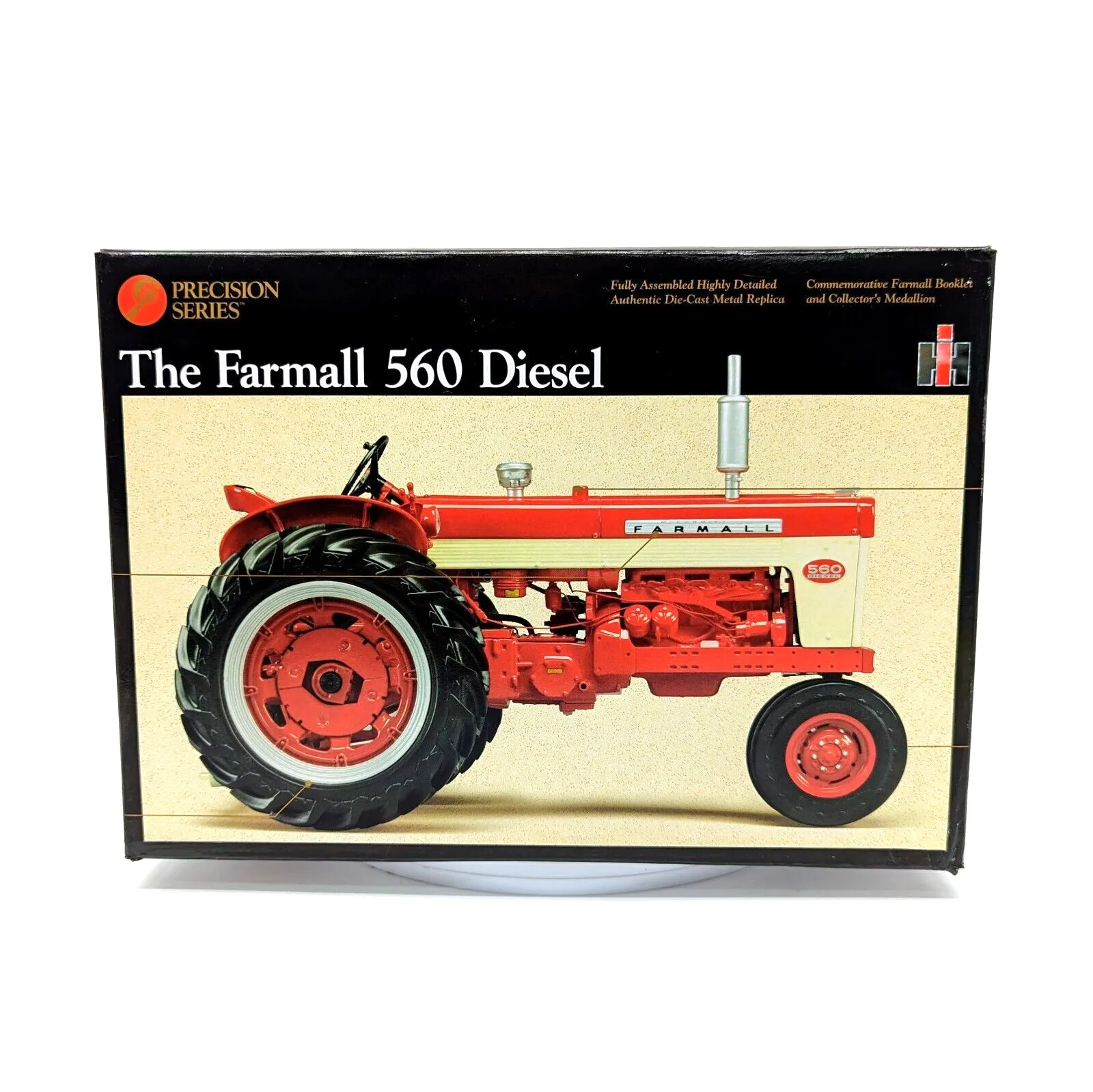 ERTL Case IH Farmall 560 Diesel 1:16 die-cast replica, Precision Series #19, retail box front