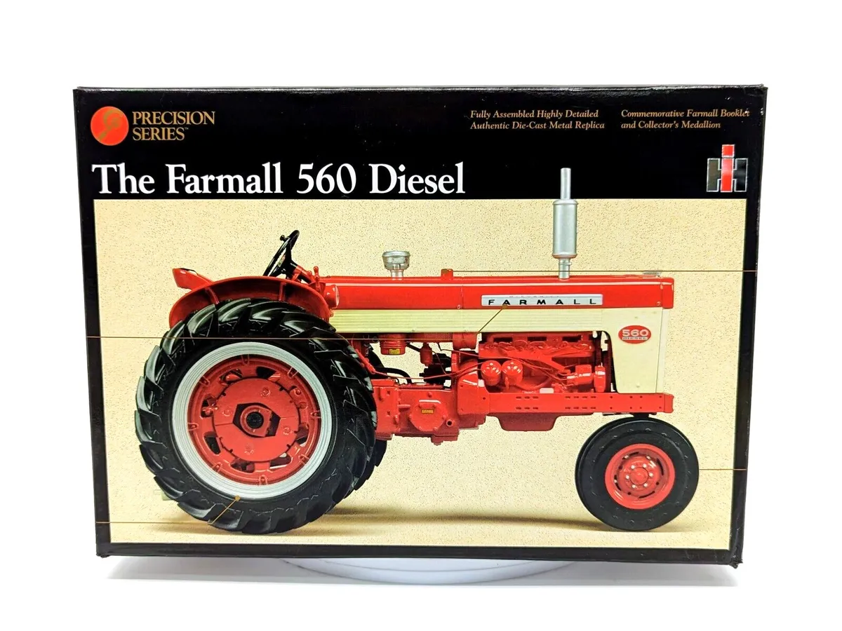 ERTL Case IH Farmall 560 Diesel 1:16 die-cast replica, Precision Series #19, retail box front