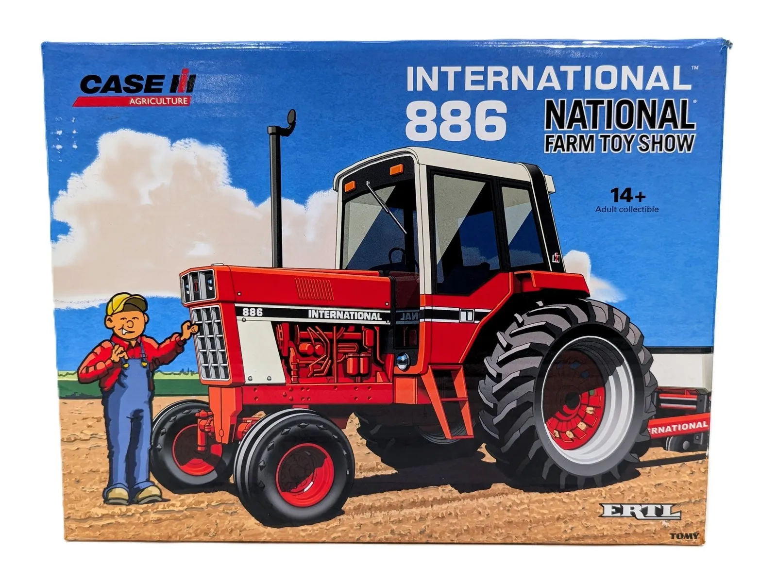 Ertl IH 886 w/cab 1:16 die-cast replica, 2018 National Farm Toy Show, box