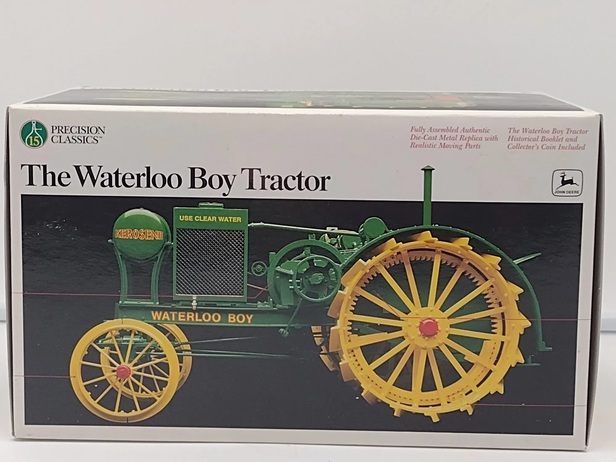 ERTL John Deere Waterloo Boy Tractor 1:16 die-cast replica, Precision Classics #15
