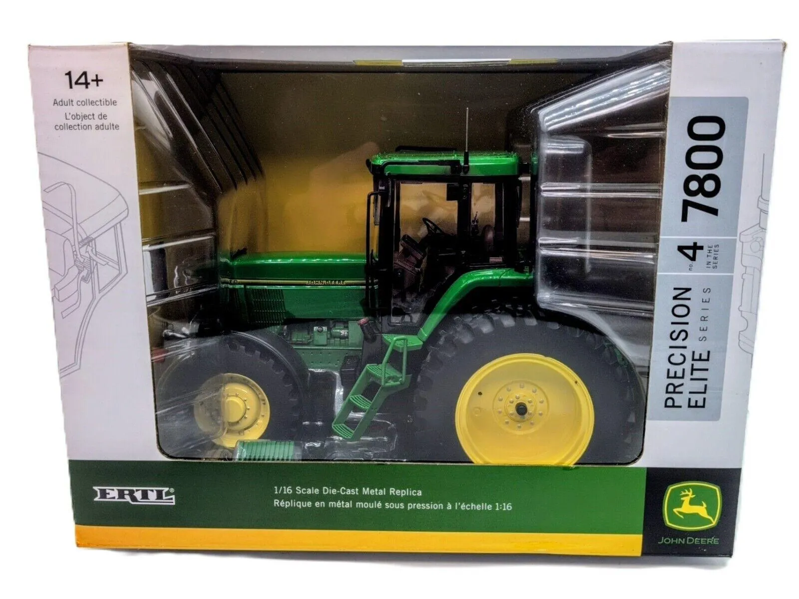 ERTL John Deere Model 7800 1:16 die-cast replica, Precision Elite #4, box