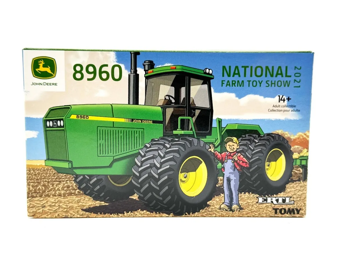 Box for the Ertl John Deere 8960 4WD 1:64 die-cast replica, 2021 National Farm Toy Show