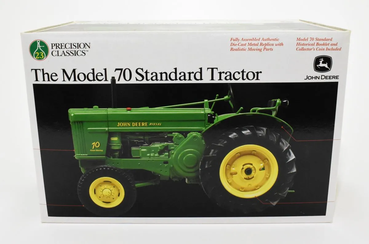ERTL John Deere Model 70 Standard Tractor 1:16 die-cast replica, Precision Classics #23