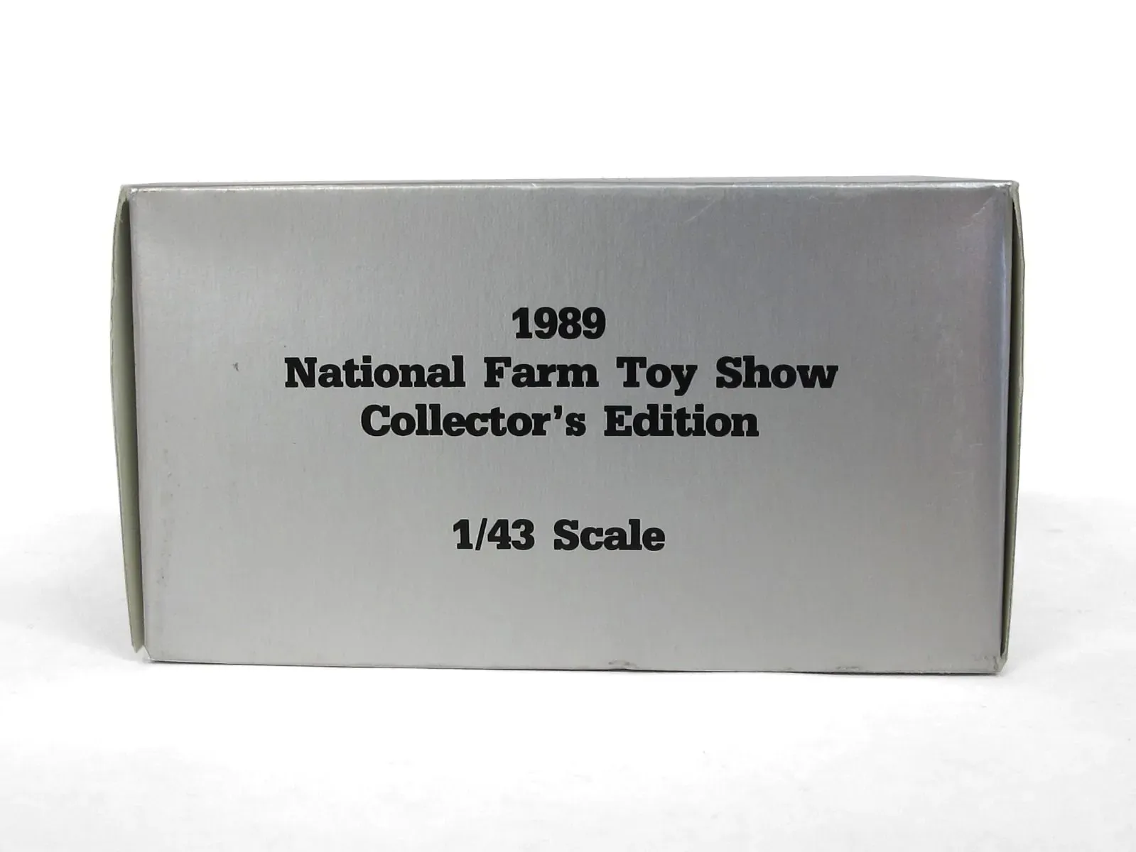 Ertl Allis-Chalmers D-19 1:43 die-cast replica box, 1989 National Farm Toy Show