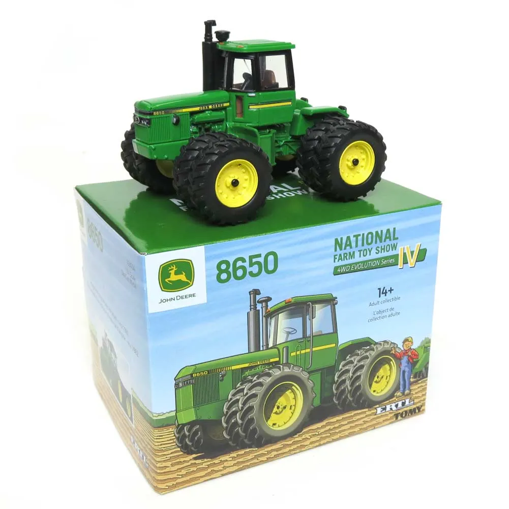 Ertl John Deere 8650 4WD 1:64 die-cast replica, 2016 National Farm Toy Show