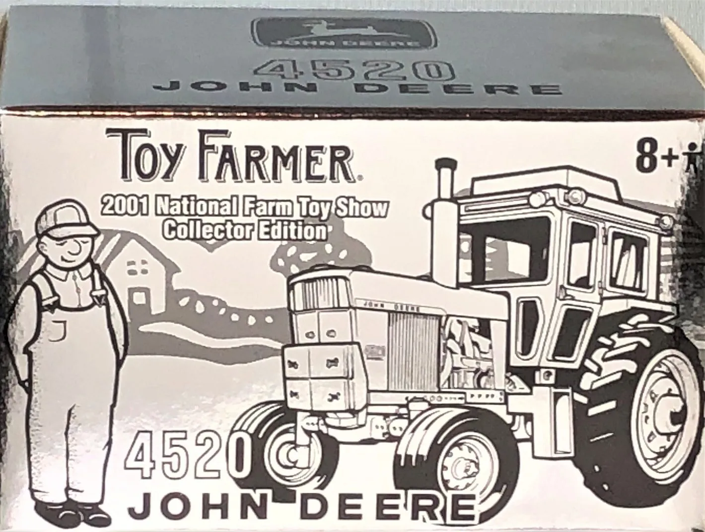 Ertl John Deere 4520 1:64 die-cast replica, 2001 National Farm Toy Show
