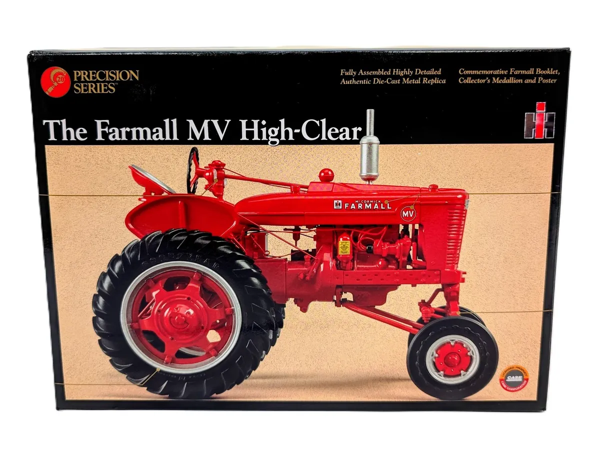 ERTL Case IH Farmall MV High-Clear 1:16 die-cast replica, Precision Series #20, retail box front