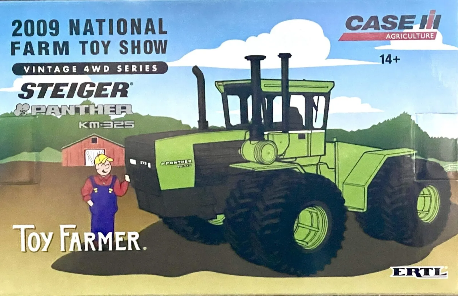 Ertl Steiger Panther IV/KM-325 1:64 die-cast replica, 2009 National Farm Toy Show
