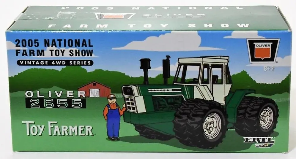 Ertl/Britains Oliver 2655 4WD 1:64 die-cast replica, 2005 National Farm Toy Show