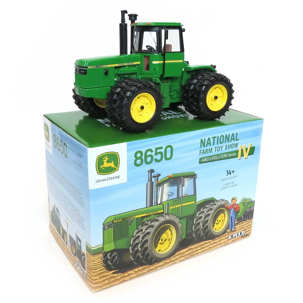 Ertl John Deere 8650 4WD 1:32 die-cast replica, 2016 National Farm Toy Show