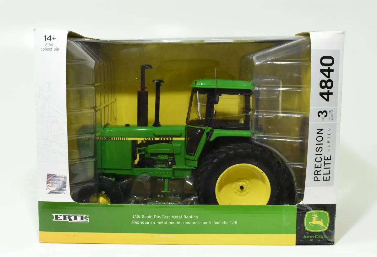 ERTL John Deere Model 4840 1:16 die-cast replica, Precision Elite #3, box