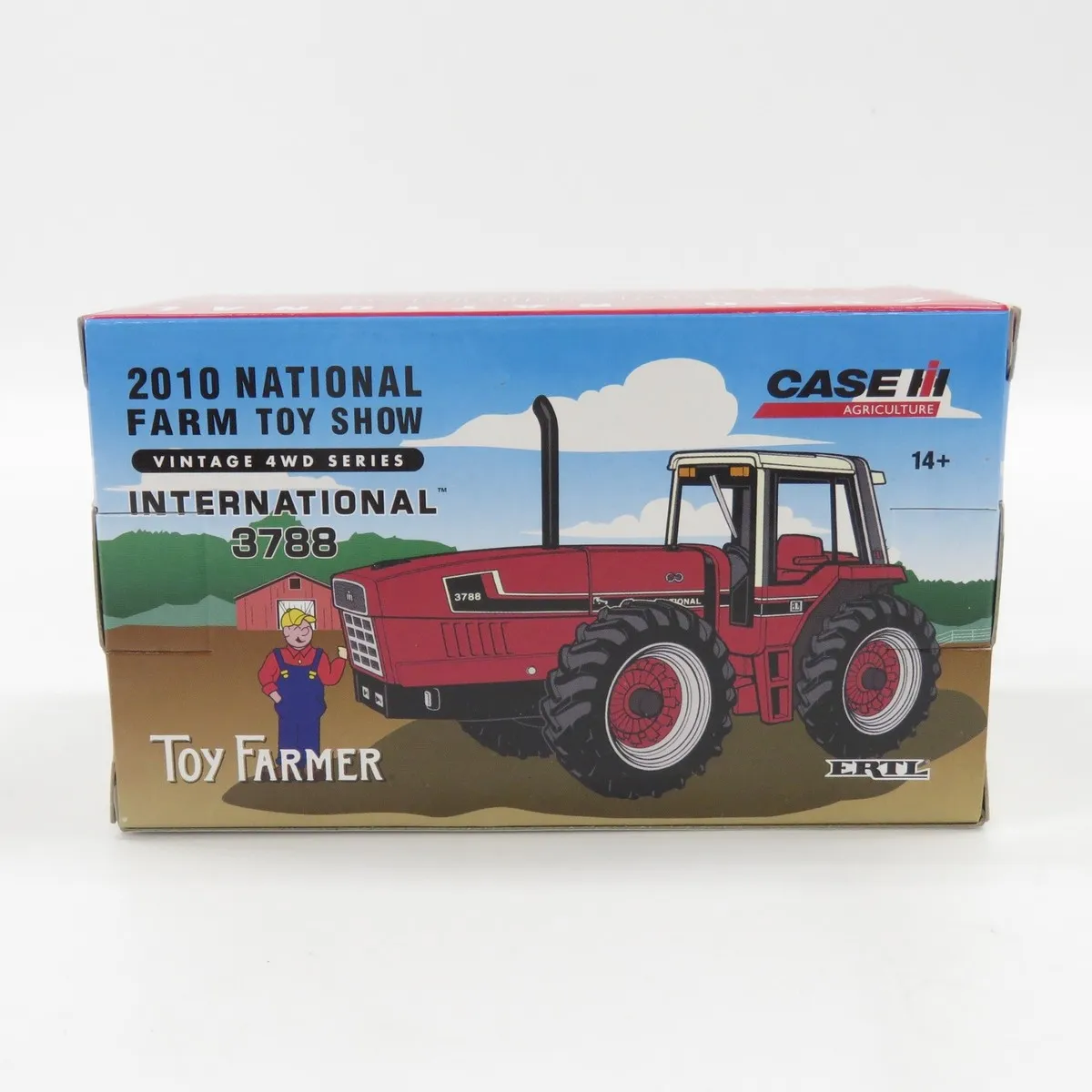 Box for the Ertl IH 3788 2+2 4WD 1:64 die-cast replica, 2010 National Farm Toy Show Vintage 4WD Series