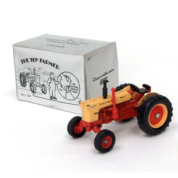 Ertl Case-O-Matic 800 Diesel WF 1:43 die-cast replica, 1990 National Farm Toy Show
