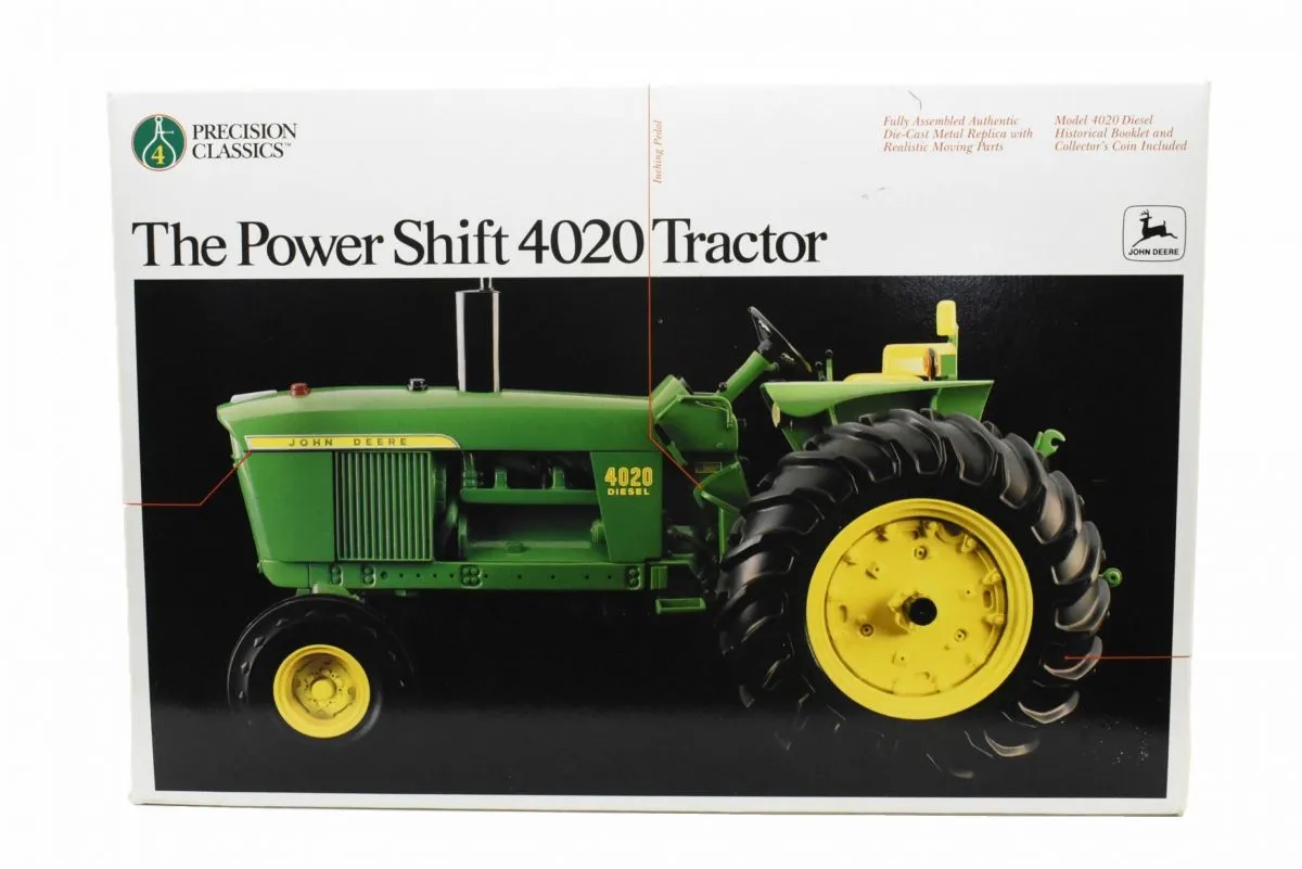 ERTL John Deere Model 4020 Powershift Wide Front 1:16 die-cast replica, Precision Classics #4