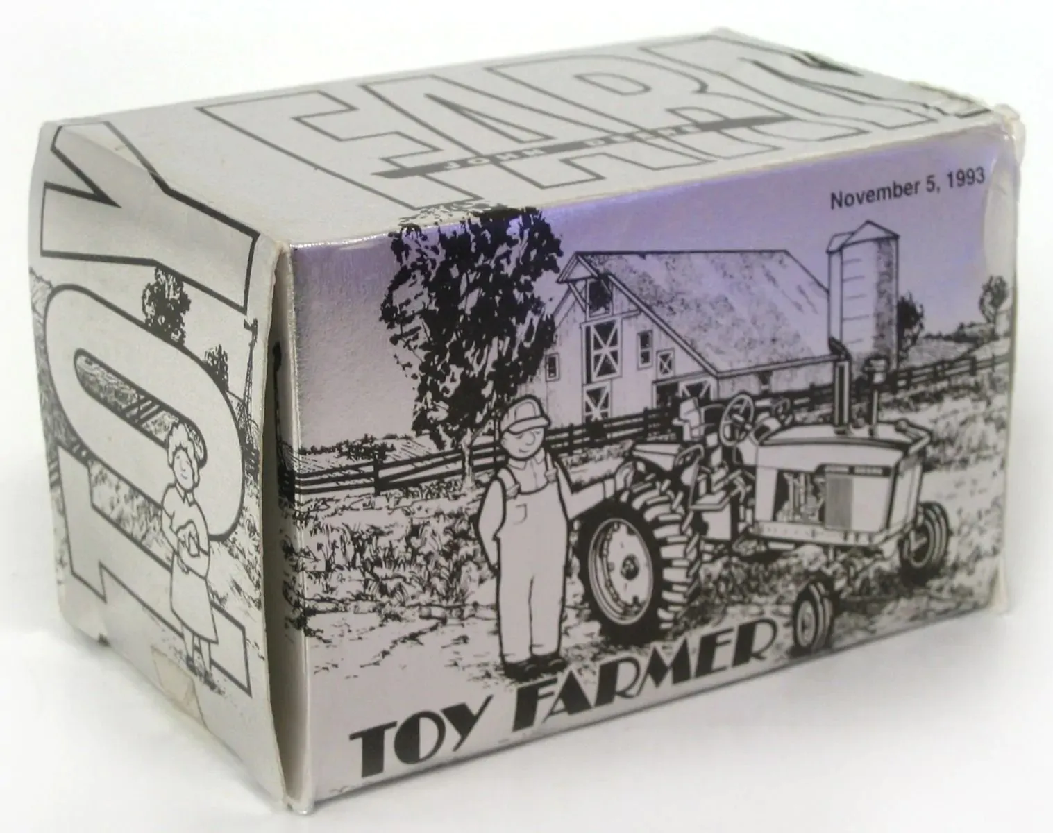 Ertl John Deere 4010 WF Diesel 1:43 die-cast replica box, 1993 National Farm Toy Show